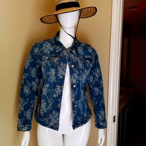 Women In Control-Flower Jean Denim NEW